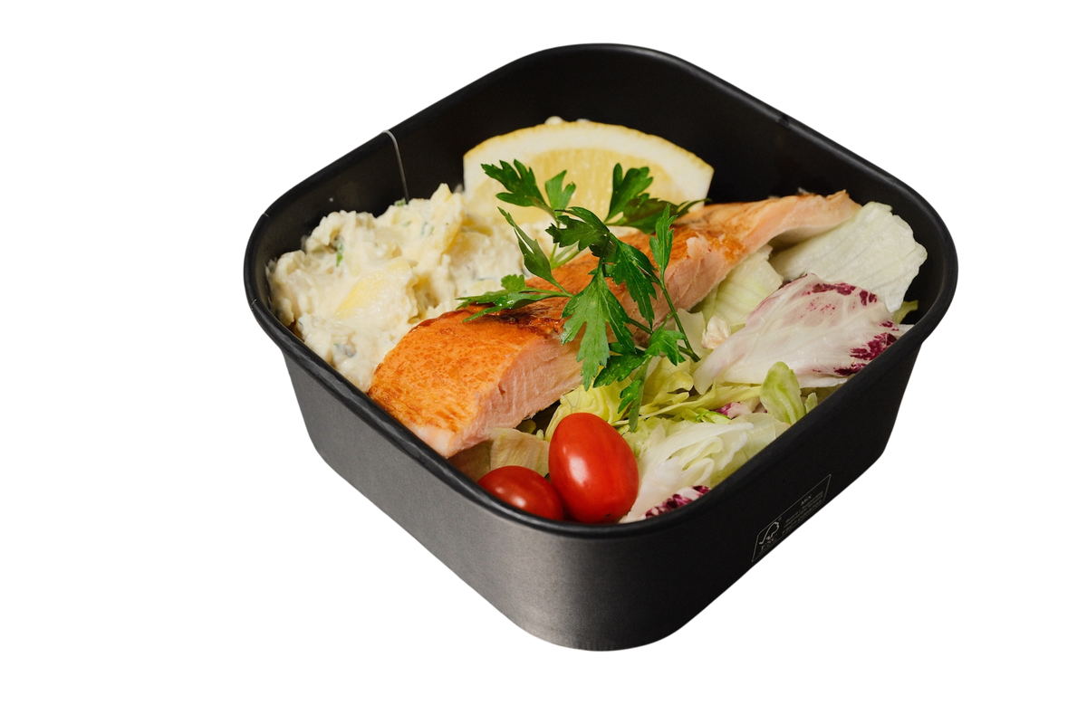 Varmrökt Lax & Potatissallad