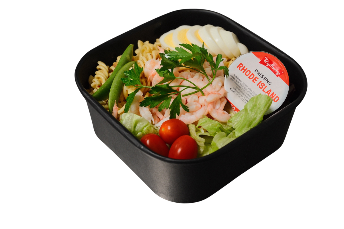 Pastasallad Räkor