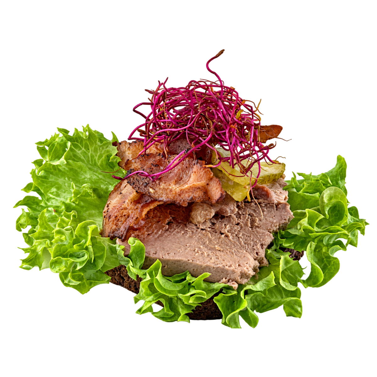 Smörrebröd Pastej & Bacon